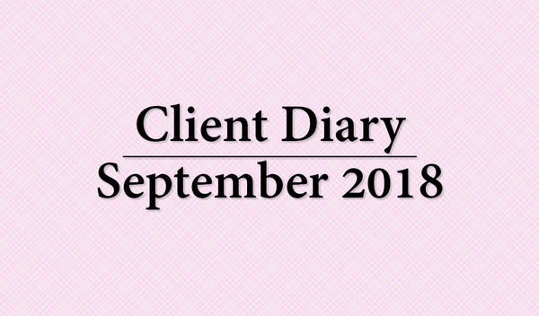 Client Diary September 2018
