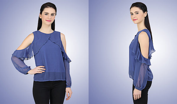 This summer welcome the heat with merriment, by embracing yourself in cool blue’s!