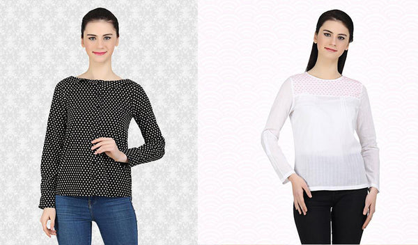 Bored of your cliched office blouses? It's time for a change then!